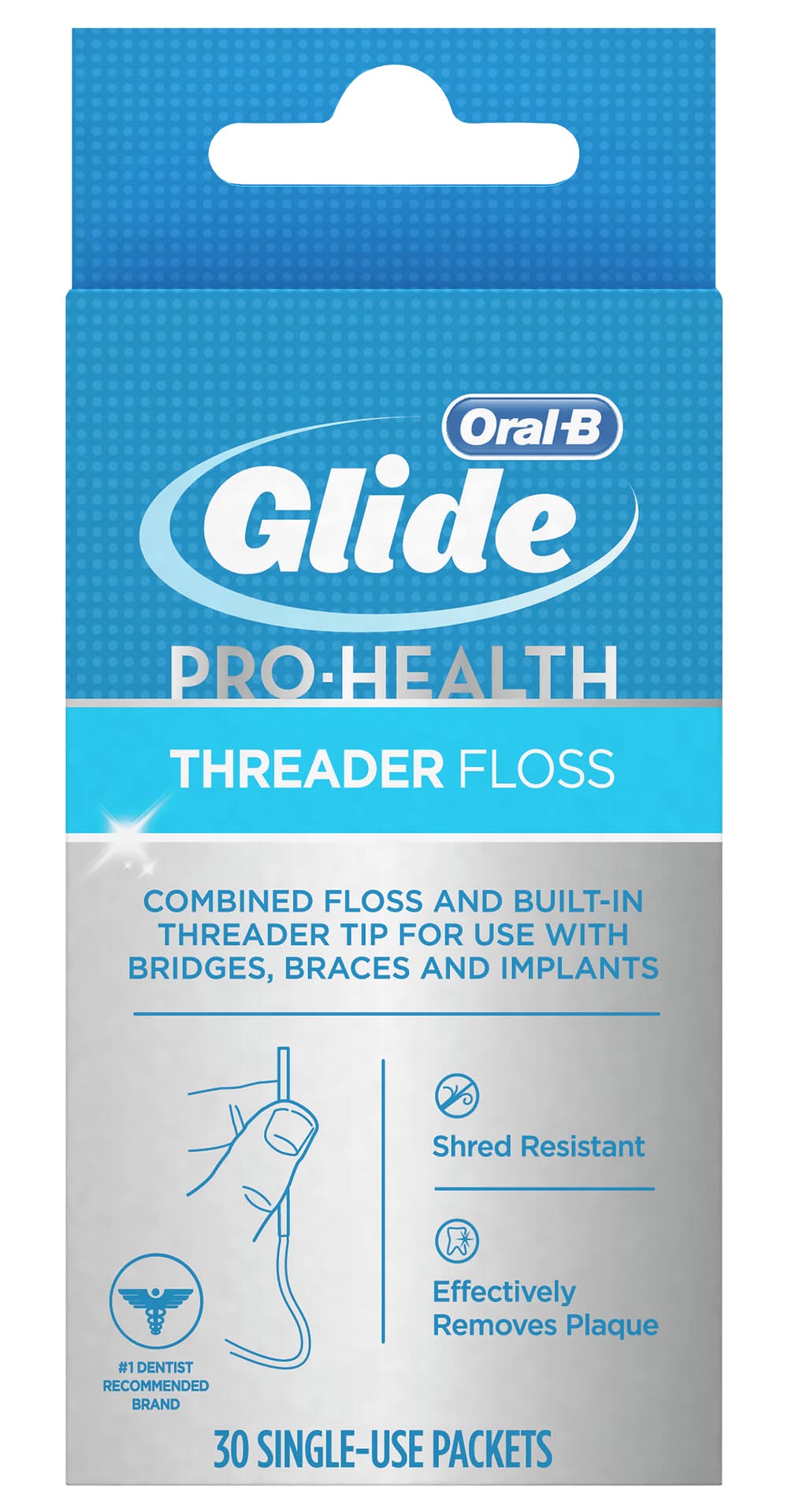 Oral-B Glide Pro-Health Dental Threader Floss (1 oz)