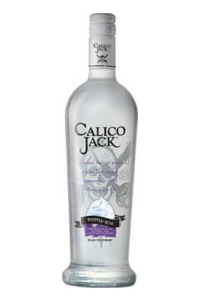 Calico Jack Flavored Rum Whipped Cream (750ml bottle)