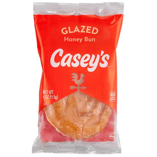 Casey's Glazed Honey Bun 4oz