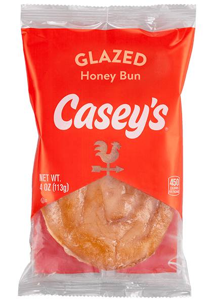 Casey's Glazed Honey Bun 4oz