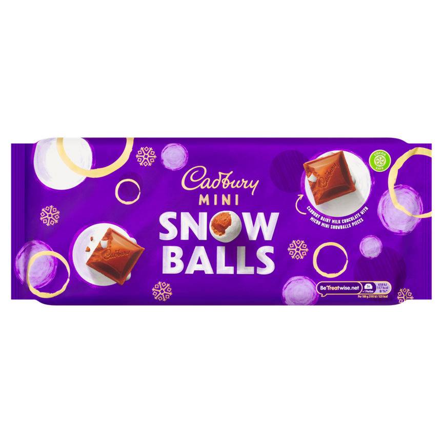 Cadbury Mini Snow Balls 360g