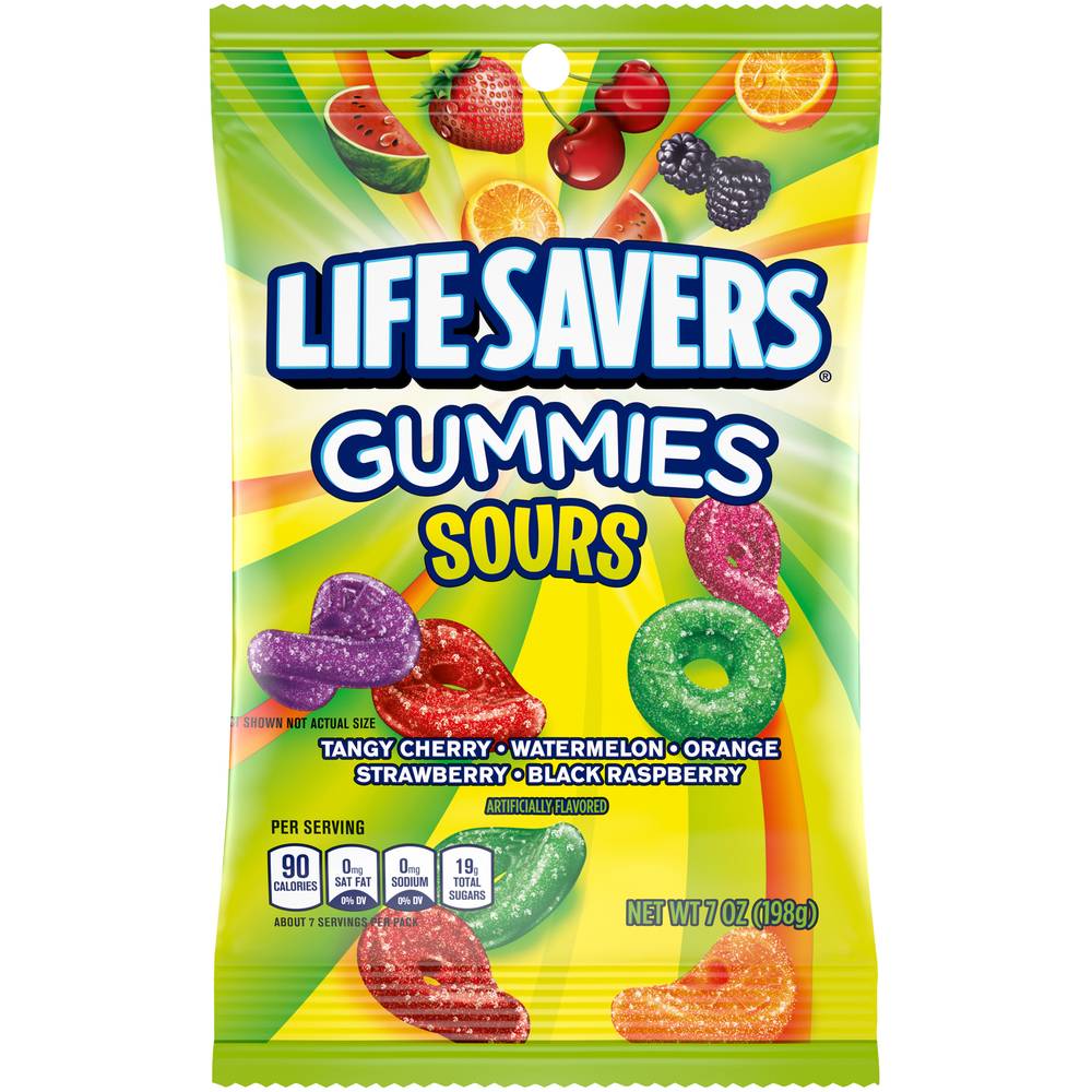 Life Savers Sours Assorted Flavors Gummies