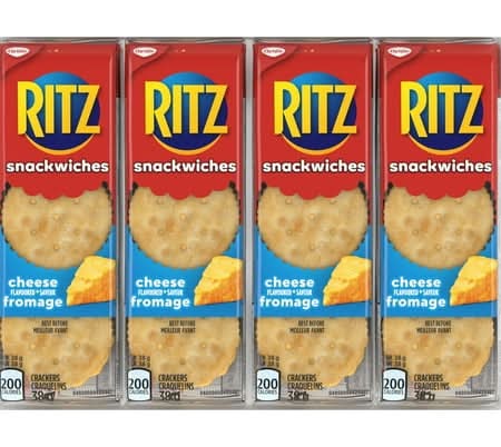 Ritz Snackwich Crackers, Cheese (8 x 38 g)