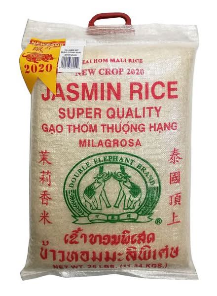 Elephant Jasmine Rice (25 lbs)