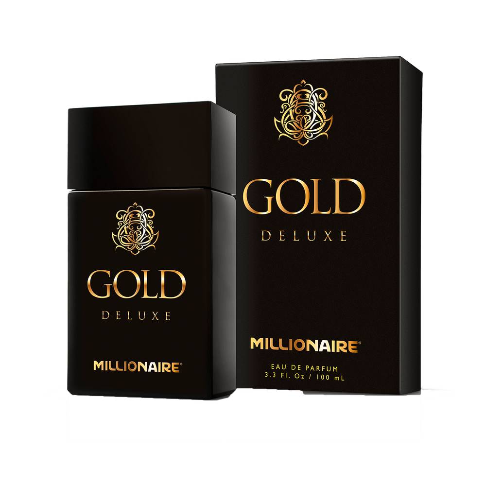 Millionaire perfume gold deluxe (frasco 100 ml)