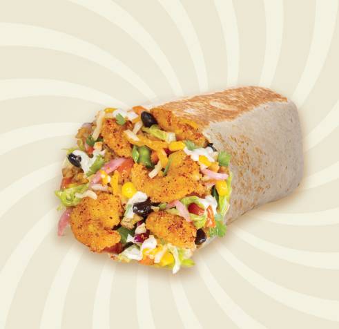 Twisted Shrimp Burrito