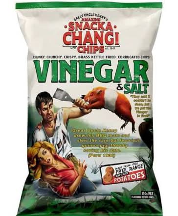 Snackachangi 150g Kettle Chips Vinegar