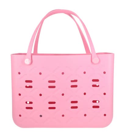 Eva Tote Bag 18in x 8.8in Pastel Pink
