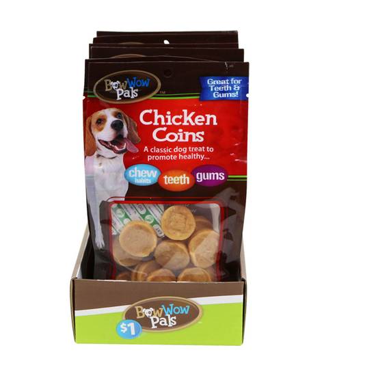 Bow Wow Chicken Coins - 2 oz