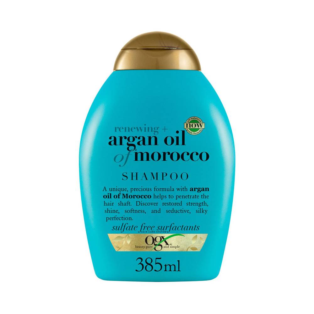 Champú Aceite de Argán de Marruecos, Cabellos Secos y Dañados, 385 ml