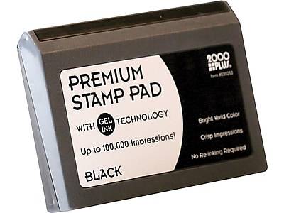 2000 PLUS Premium Stamp Pad Ink, Black