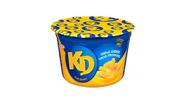 Kraft Dinner Cup 3 Cheese 58g