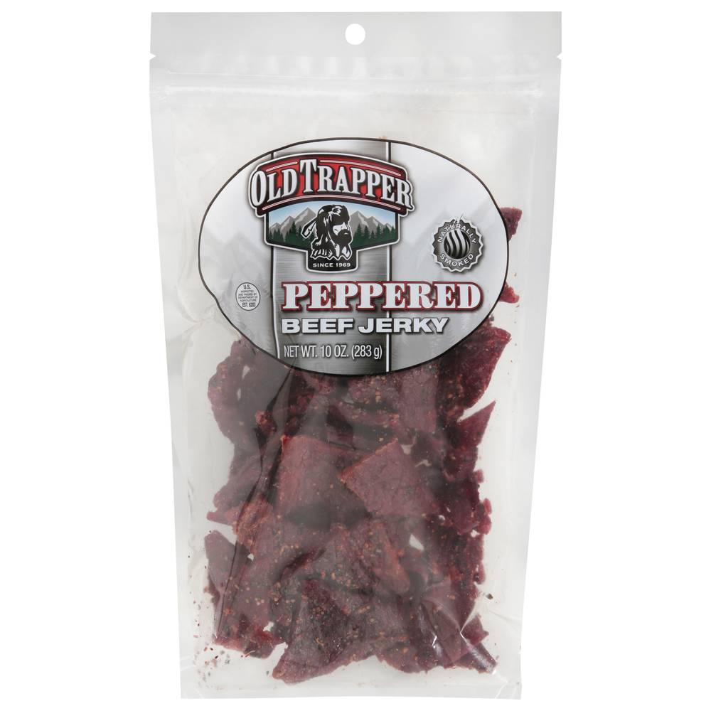 Old Trapper Beef Jerky, Peppered (10 oz)