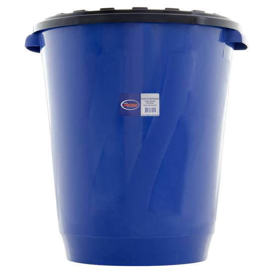 Plásticos santana cesto para lixo com tampa 30l (1 un)