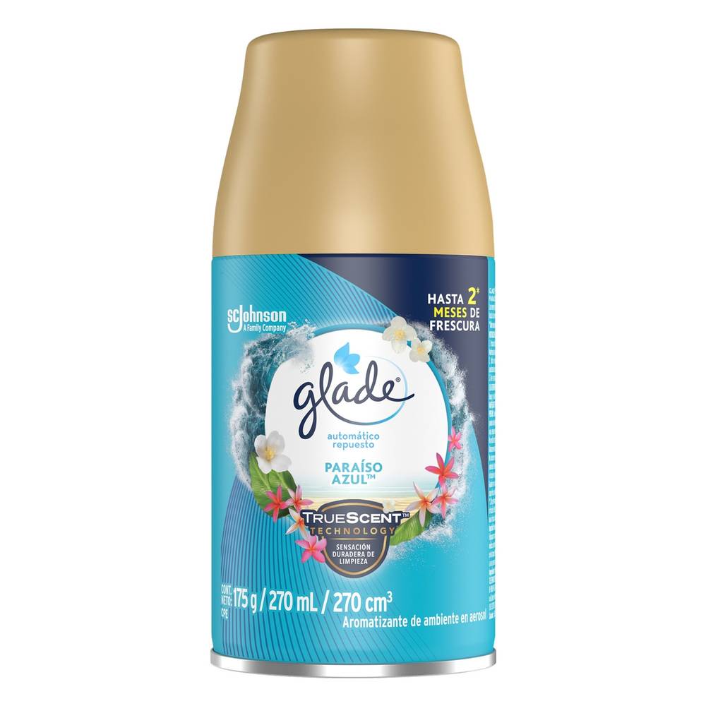 Glade · Repuesto de aromatizante paraíso azul (175 g)