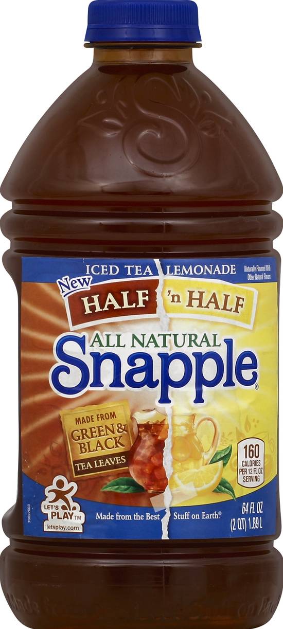 Snapple Half N' Half Lemonade Ice Tea (64 fl oz)