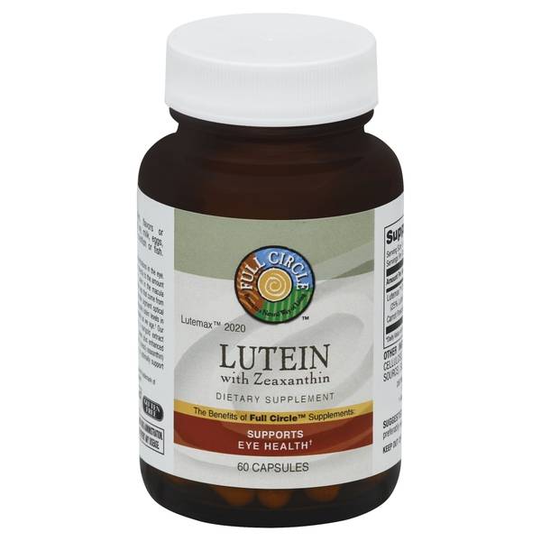 Full Circle, Lutein, With Zeaxanthin, Capsules
