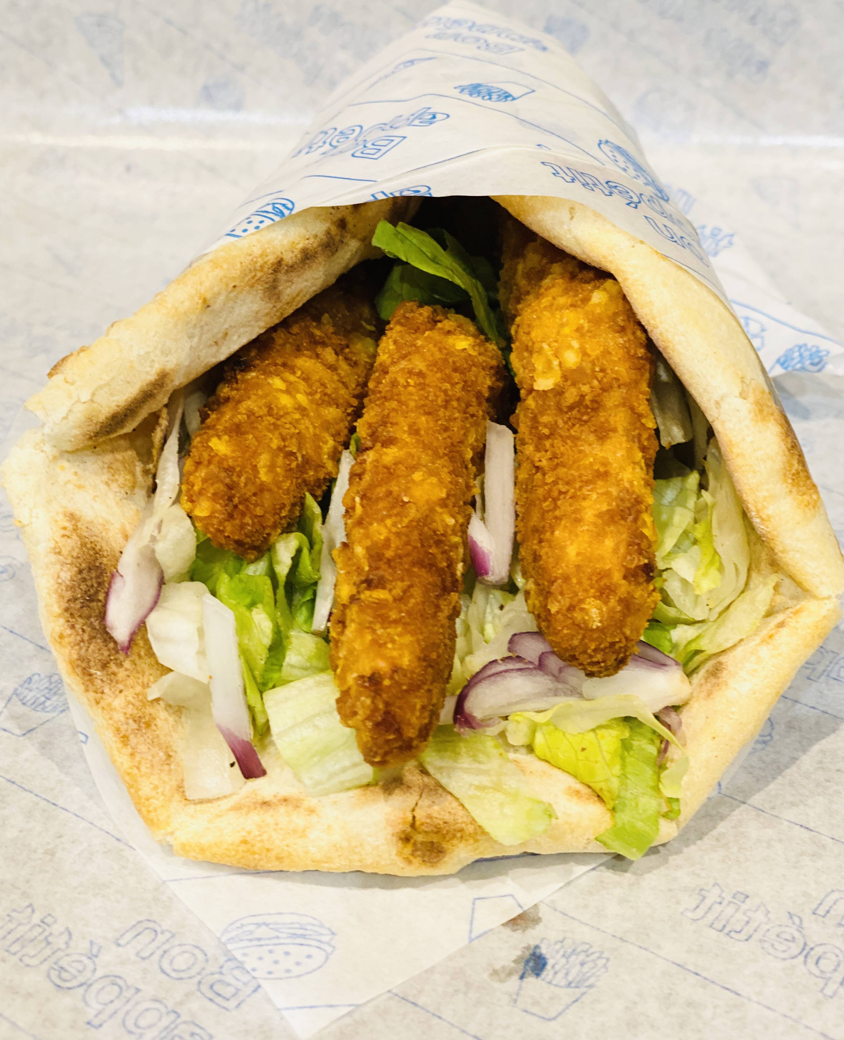 Menu naan tenders
