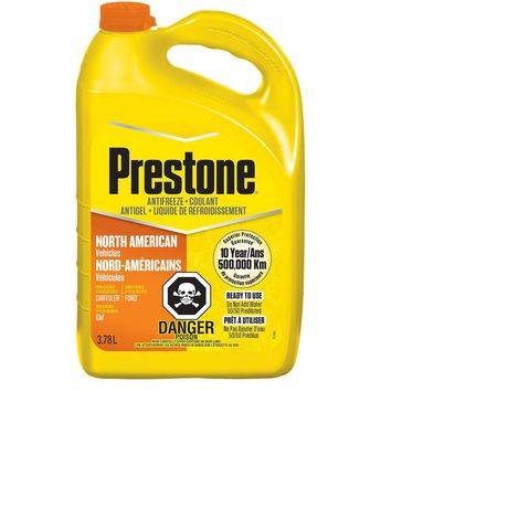 Prestone American Vehicles Antifreeze + Coolant