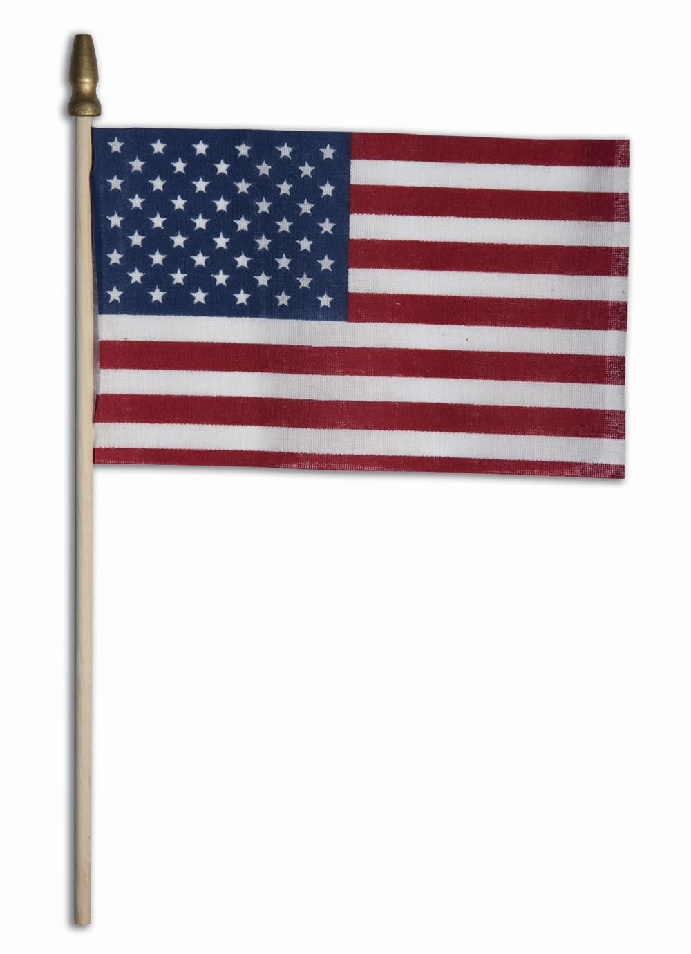 Valley Forge Usa Stick Flag 4 In. H X 6 In. W