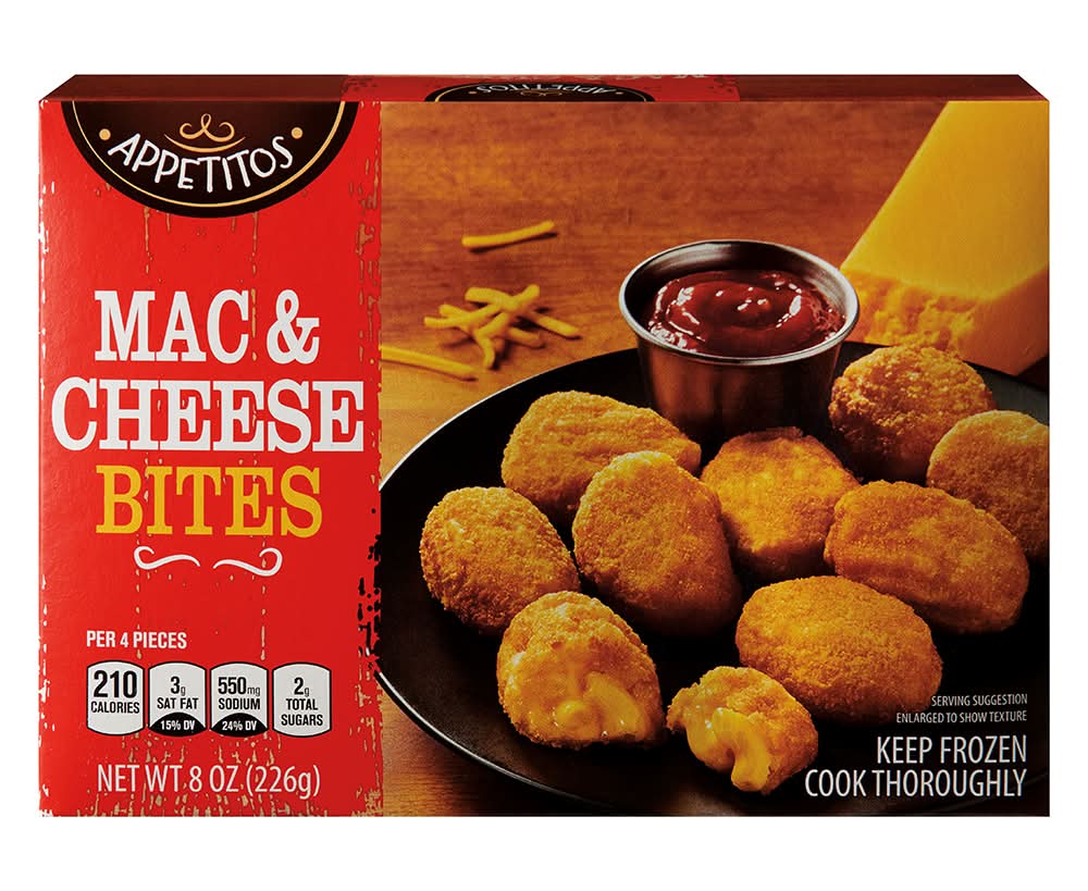 Appetitos Snack Bites, Mac & Cheese (8 oz)
