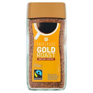 Co-op Fairtrade Gold Roast Instant Coffee 100g