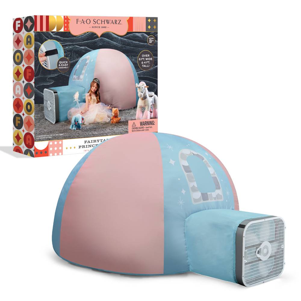 FAO Schwarz Fairytale Princess Inflatable Dome Tent