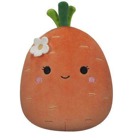 Squishmallows Carrot With Flower Toy