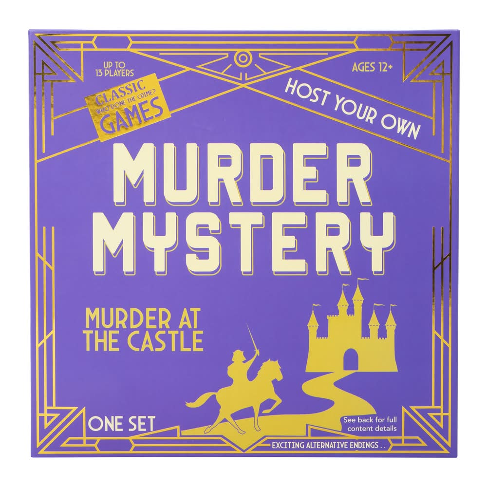 Host Your Own Murder Mystery Game Set Murder at the Castle