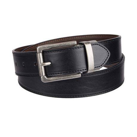 Genuine Dickies Men's Reversible Swivel Buckle Leather Belt (34-44)