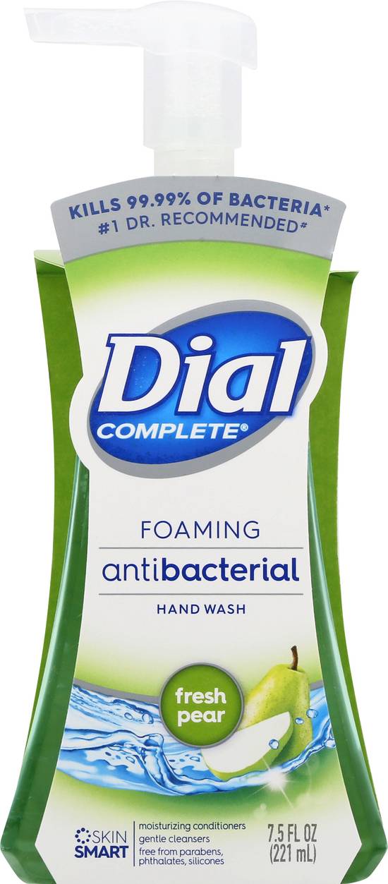 Dial Fresh Pear Foaming Antibacterial Hand Wash