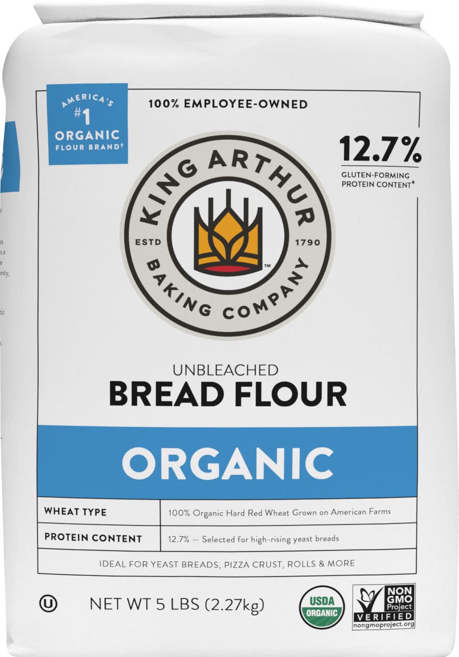 King Arthur Baking Unbleached Bread Flour (5 lbs)