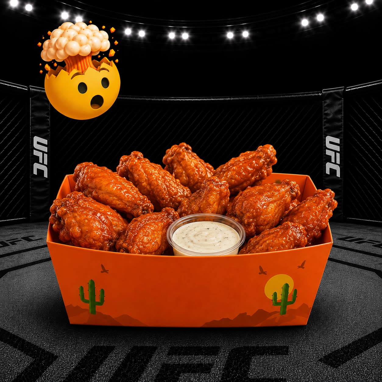 Wings x5 Flying Kick 🍗👑 (87% satisfaction, 140 notes) ⭐