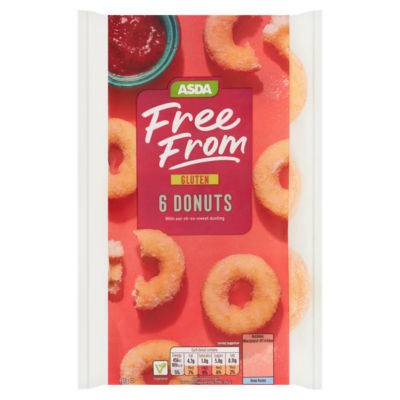 Asda Free From Donuts (6 ct)