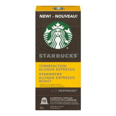 Starbucks Blonde Espresso Coffee Pods (53 g)