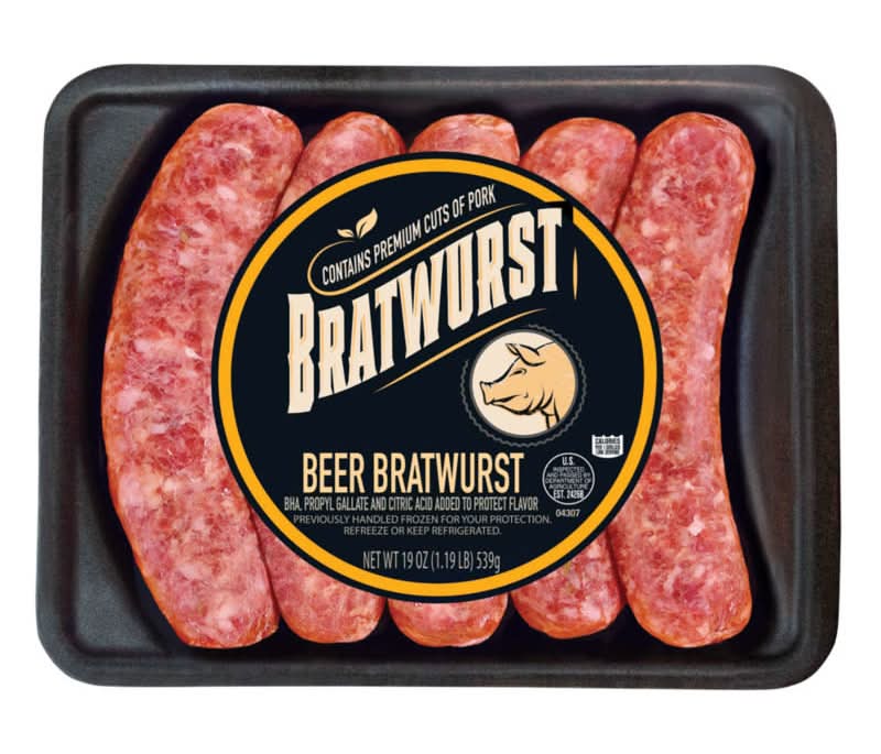 Aldi Beer Bratwurst (19 oz)