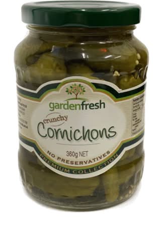 Garden Fresh Crunchy Cornichons (360g)