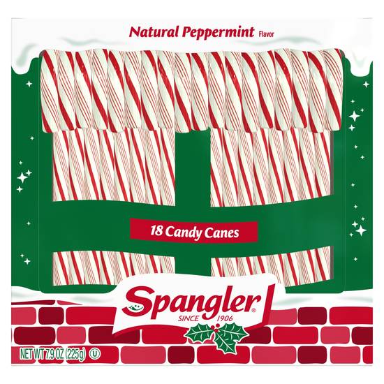 Order Spangler Peppermint Candy Canes, 8 OZ food online from CVS store, NESQUEHONING on bringmethat.com