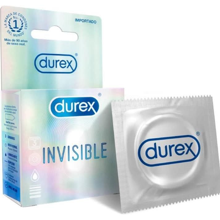 Preservativos Durex Invisible 3 Un