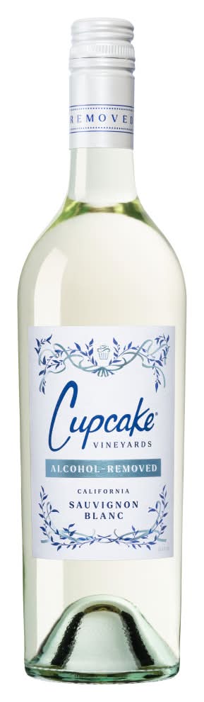 Cupcake Vineyards Alcohol-Removed Sauvignon Blanc Wine (750 ml)