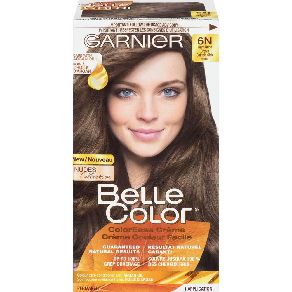 Belle Garnier Color Colorease Crème 6n Light Nude Brown (100 g)