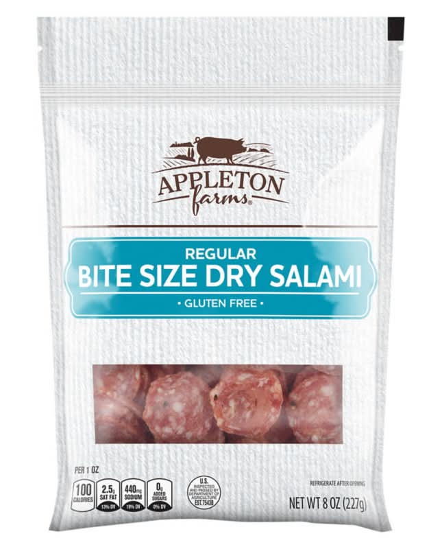 Appleton Farms Bite Size Original Dry Salami (8 oz)