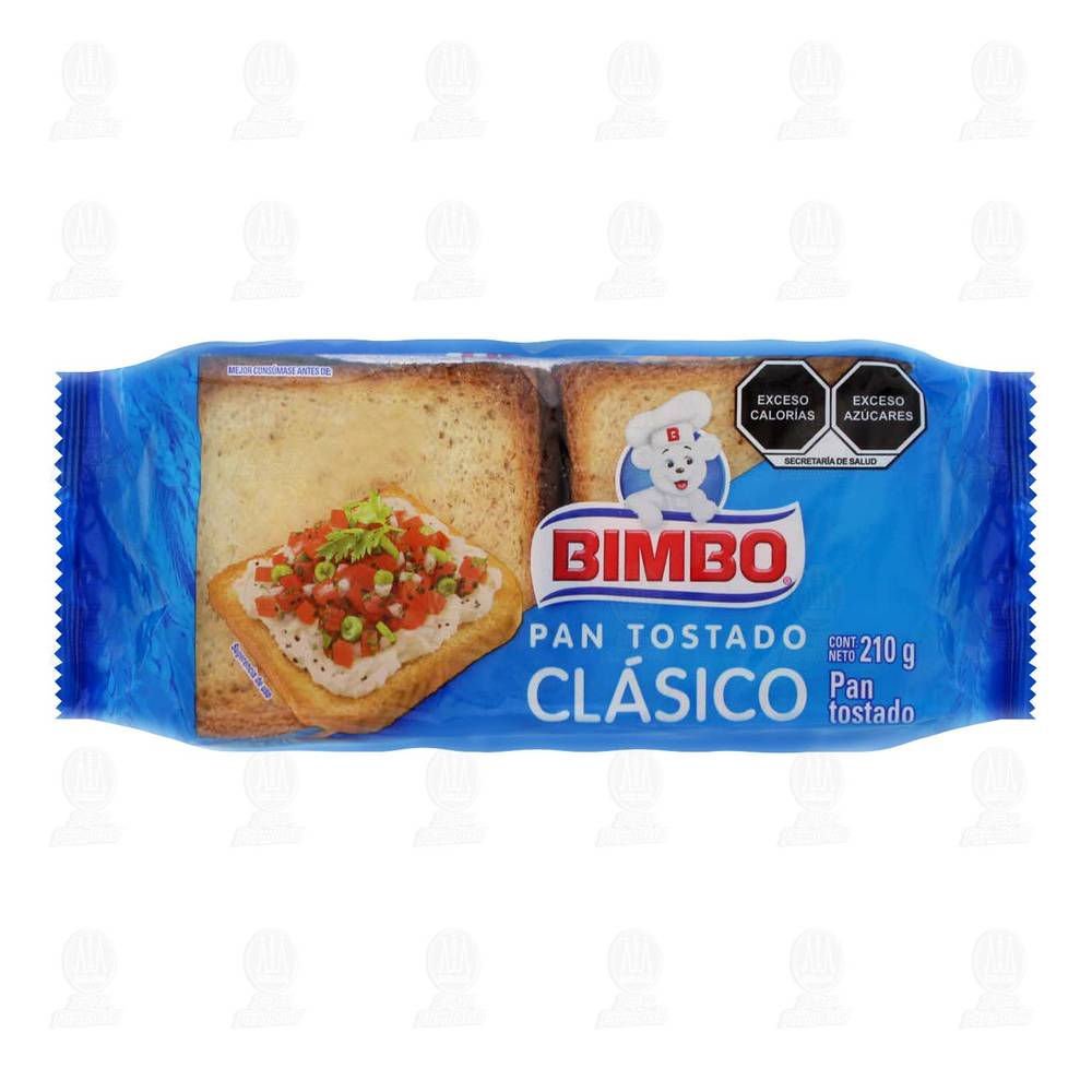 Bimbo · Pan tostado clásico (210 g)