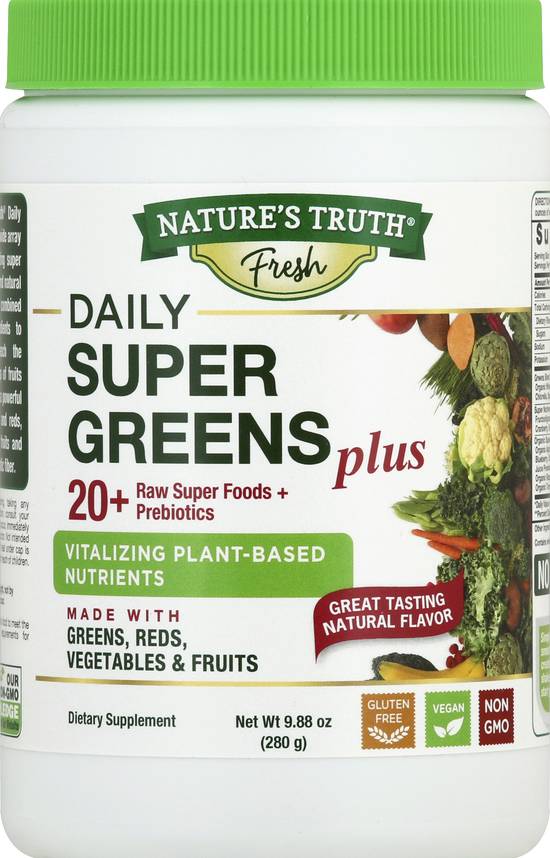 Nature's Truth Daily Super Greens Plus Dietary Supplement