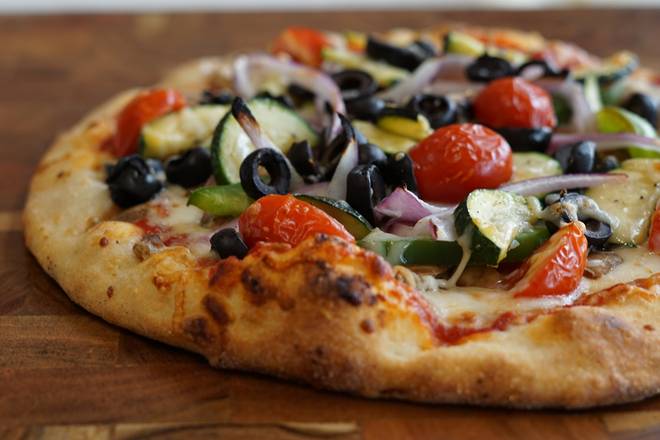 California Roasted Veggie Pizza **