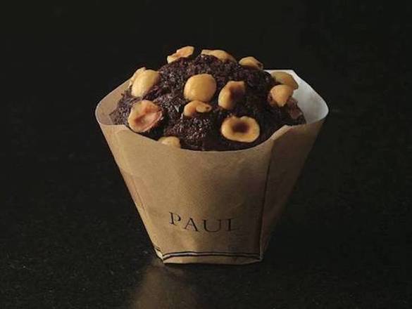 Muffin Chocolat Noir Noisette