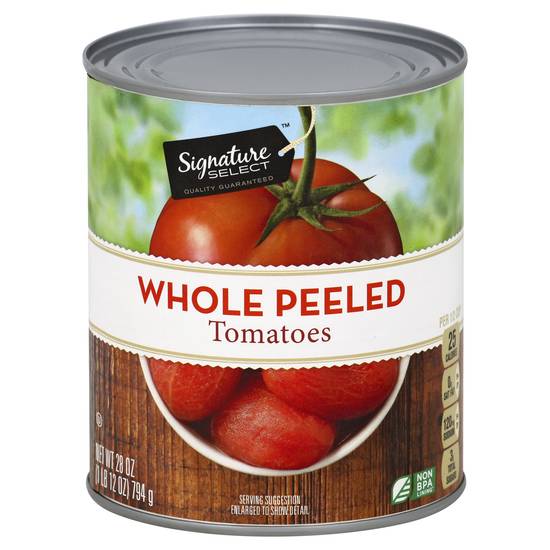 Signature Select Tomatoes Peeled Whole (28 oz)