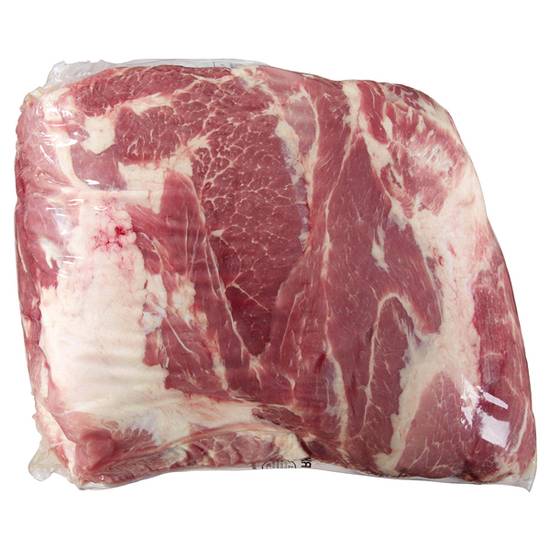 Meijer All Natural Bone-In Pork Shoulder Butt, 1 Piece (approx 7 lbs)