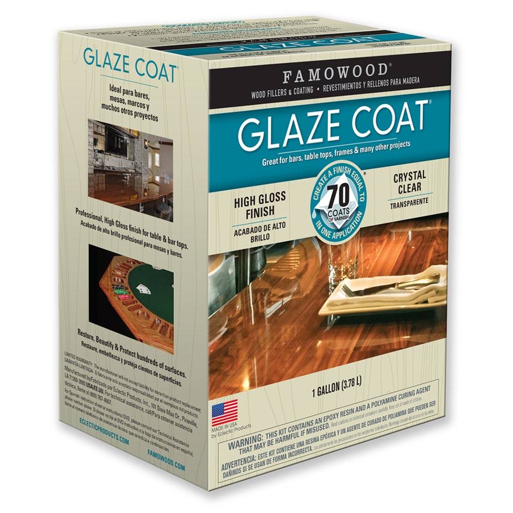 FAMOWOOD Glaze Coat Clear Epoxy Kit