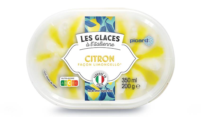 Glace citron façon Limoncello à l'italienne